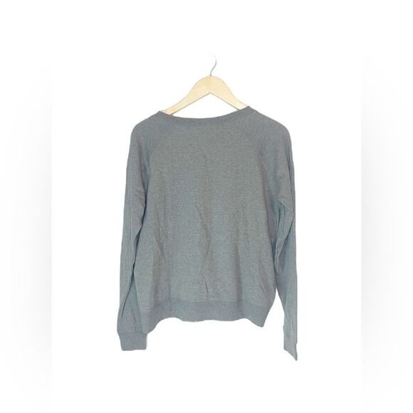 Henri Bendel Gray Crewneck Sweatshirt - Picture 2 of 5